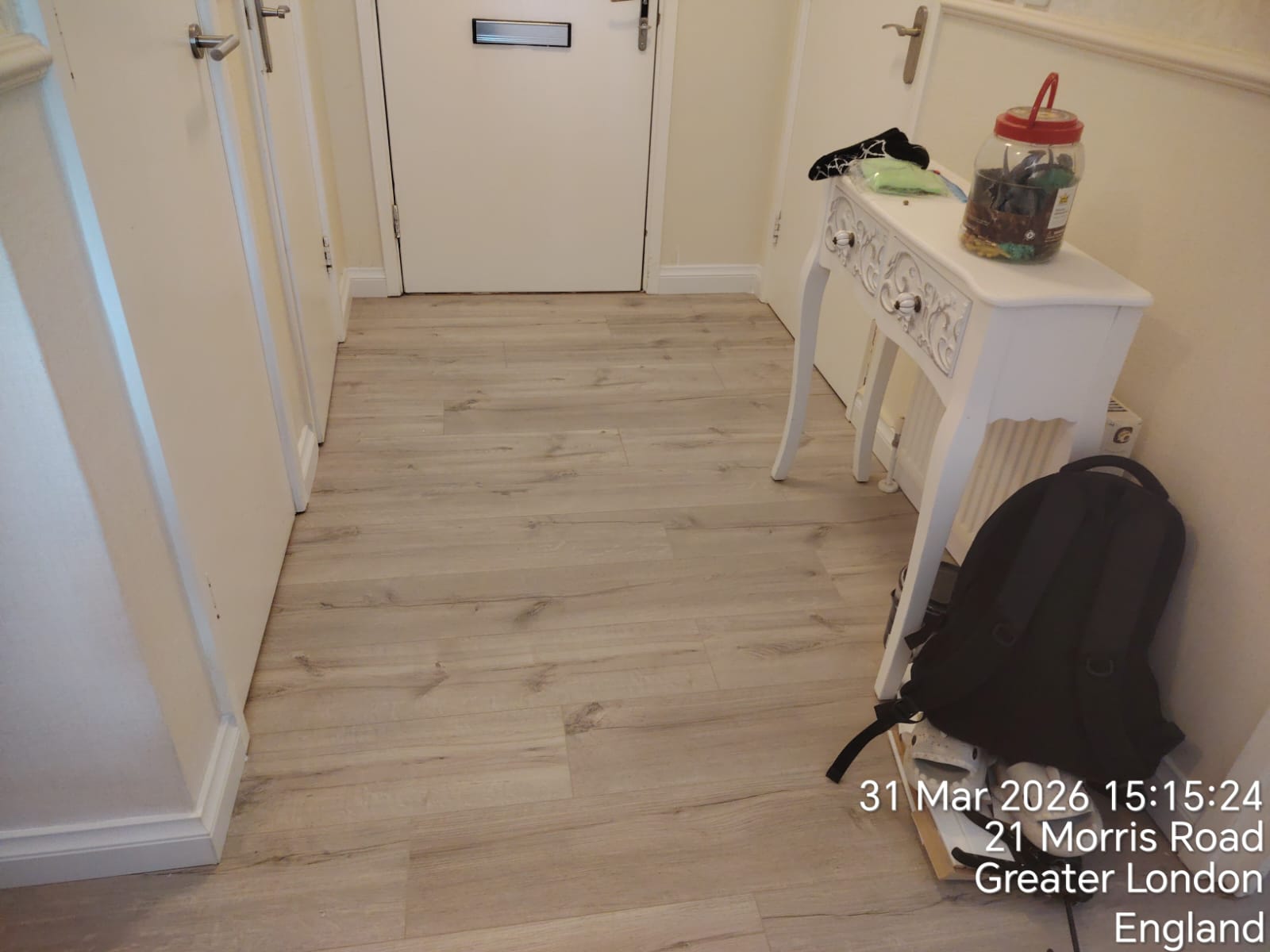 Flooring in Fawe street E14