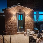 Brick Porch in Whetstone Rd. Greater London
